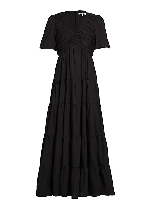 Chic Tiered Cotton Dress
