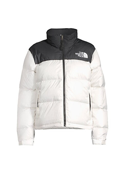 Colorblock Retro Down Jacket