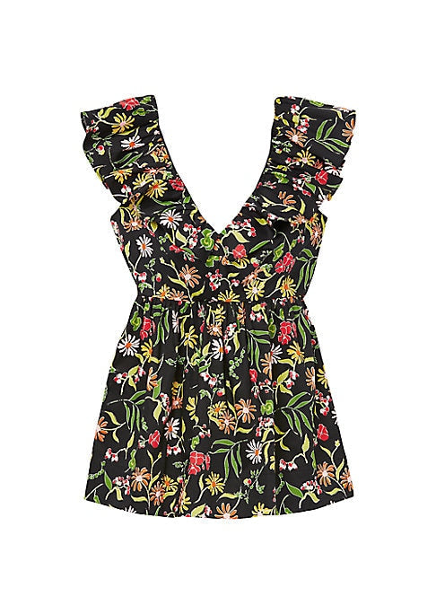 Charming Ruffle Garden Top
