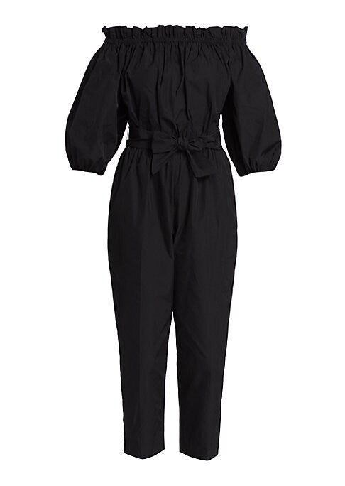 Ruffled Puff Sleeve Jumpsuit