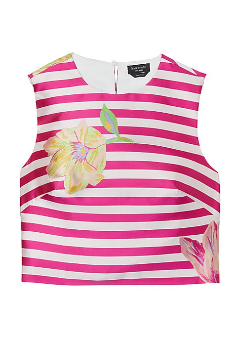 Tulip Graphic Crop Top