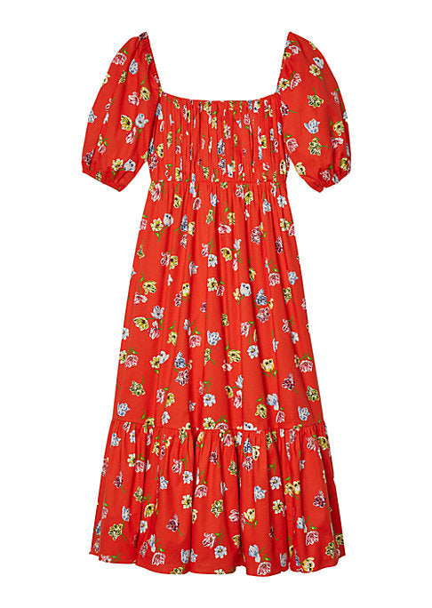 Floral Delight Midi Dress