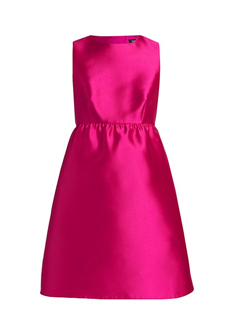 Satin Keyhole Minidress