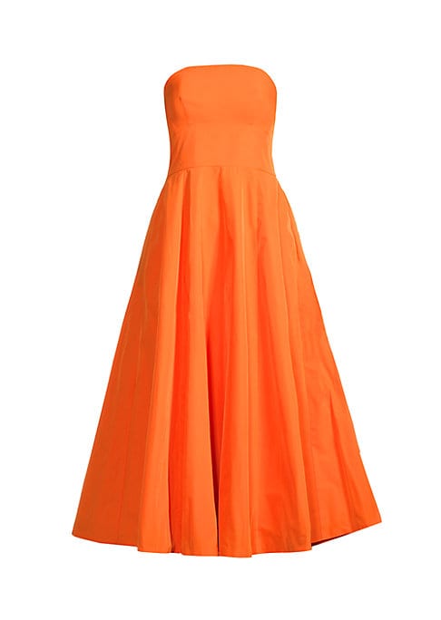 Elegant Flare Midi Dress