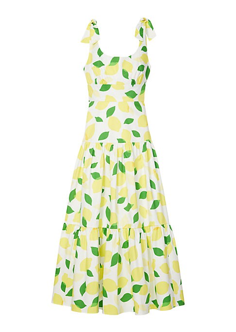 Citrus Tiered Maxi Dress
