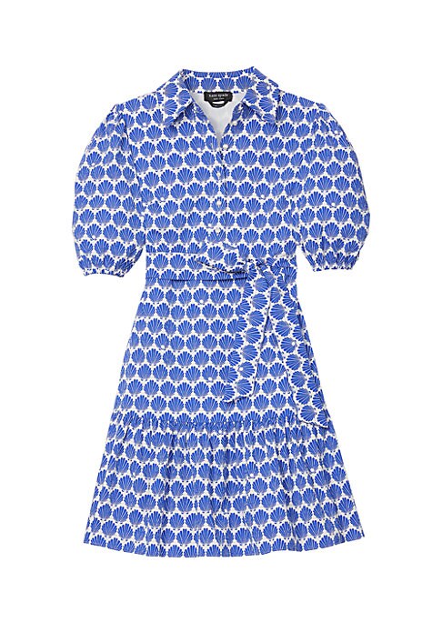 Shell Puff Mini Dress