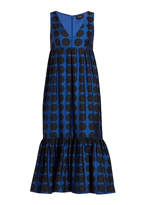 Chic Dots Midi Dress