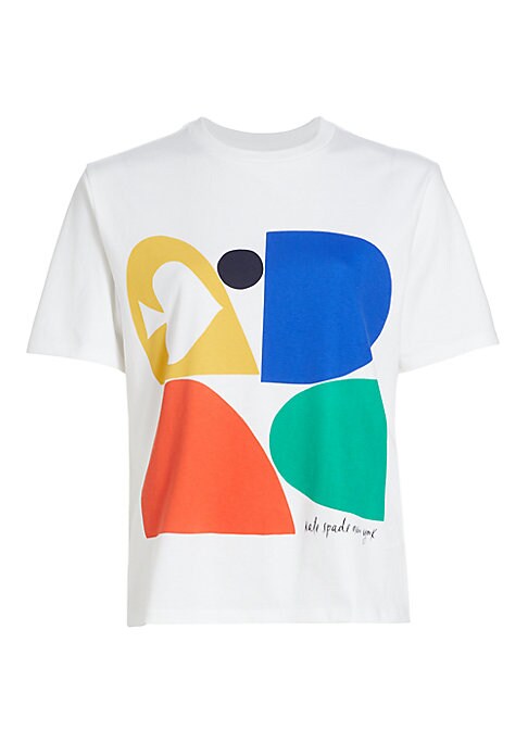 Geometric Colorblock Tee