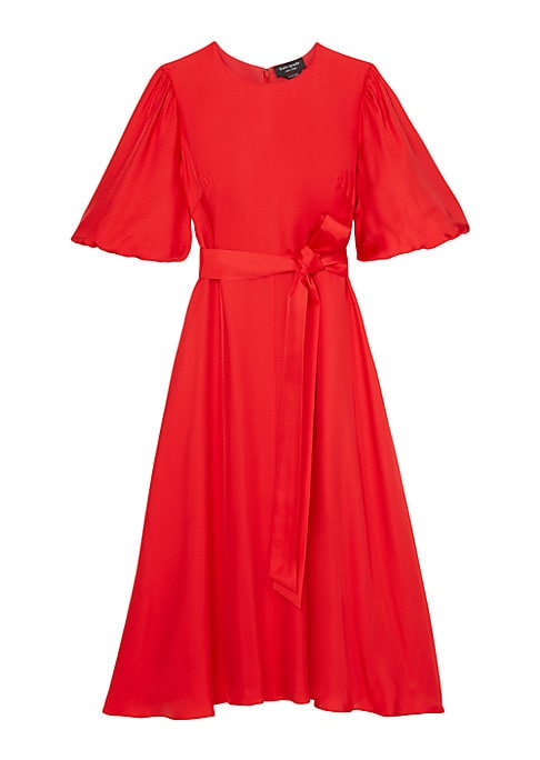 Elegant Puff Sleeve Dress