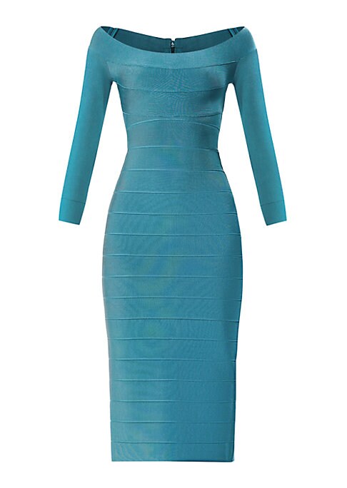 Sleek Off-Shoulder Elegance
