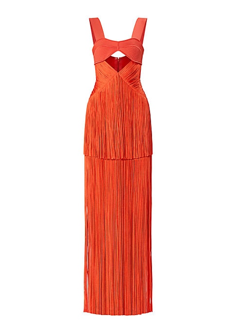 Fringe Elegance Maxi Dress