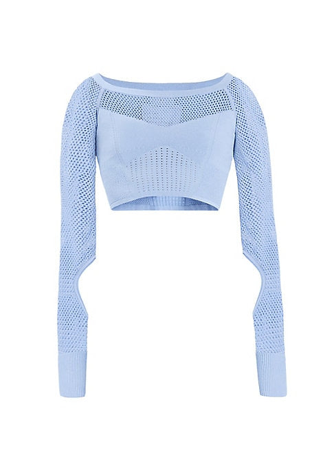 Chic Cut-Out Knit Top