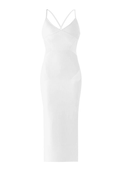 V-Neck Strappy Elegance