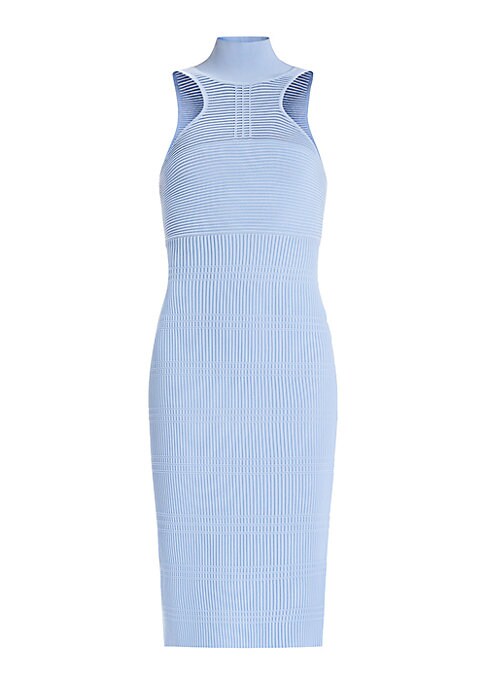 Shadow Stripe Knit Dress