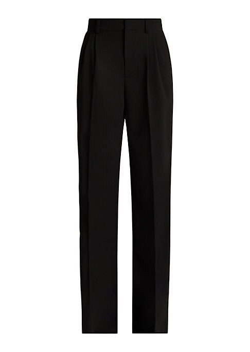 Chic Pleated Trousers