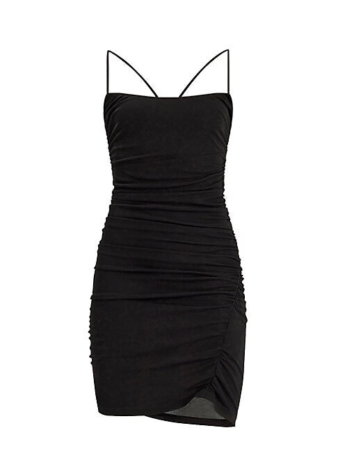 Ruched Bodycon Mini Dress