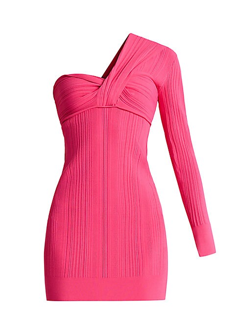 Twisted Ribbed Minidress