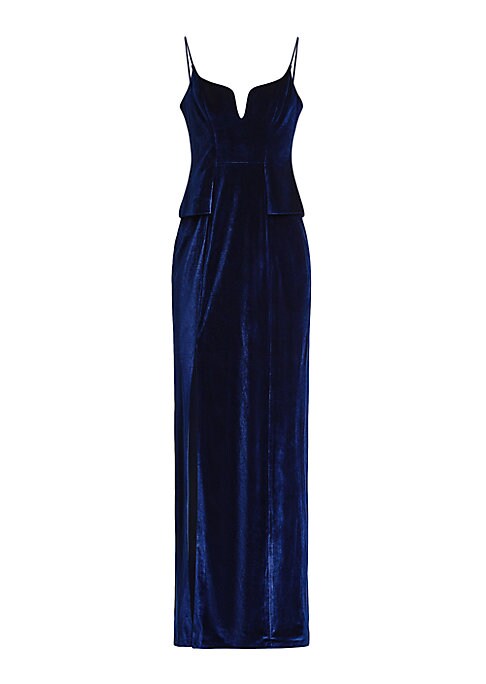 Velvet Elegance Gown