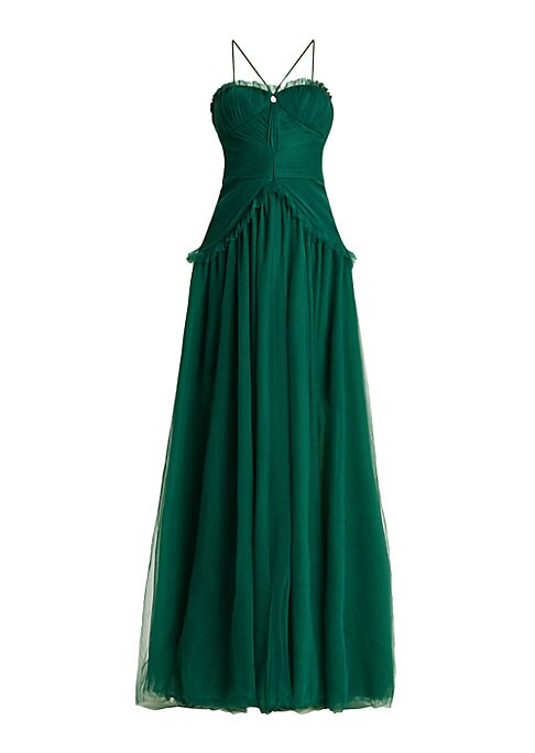 Chic Halter Chiffon Dress
