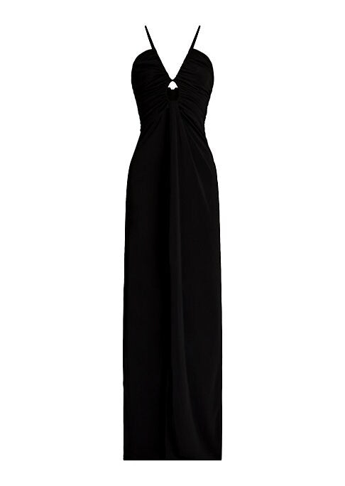Draped Elegance Gown
