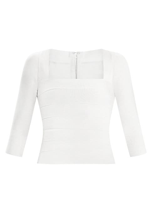 Sleek Square Bandage Top