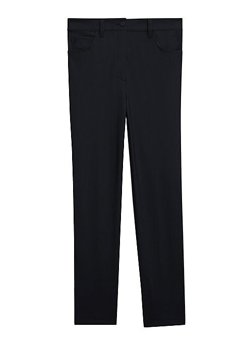 Cropped Tailored Ponte Pants