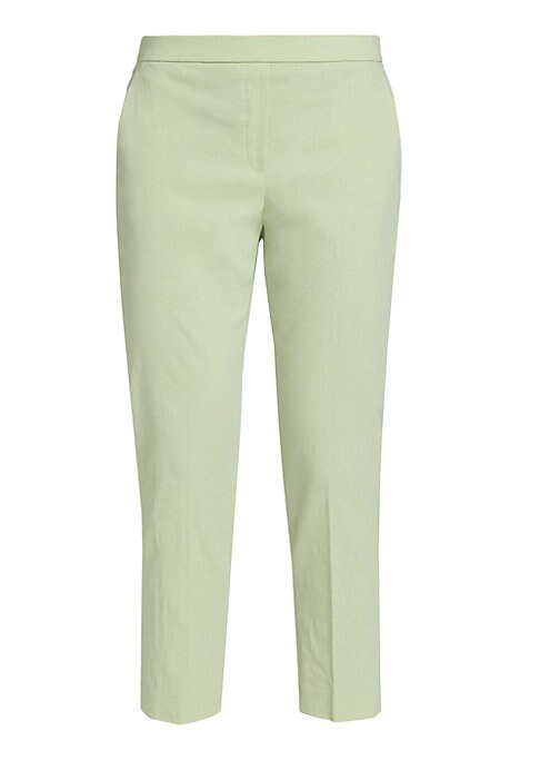 Chic Linen Crop Trousers