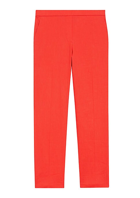 Luxe Linen Crop Trousers