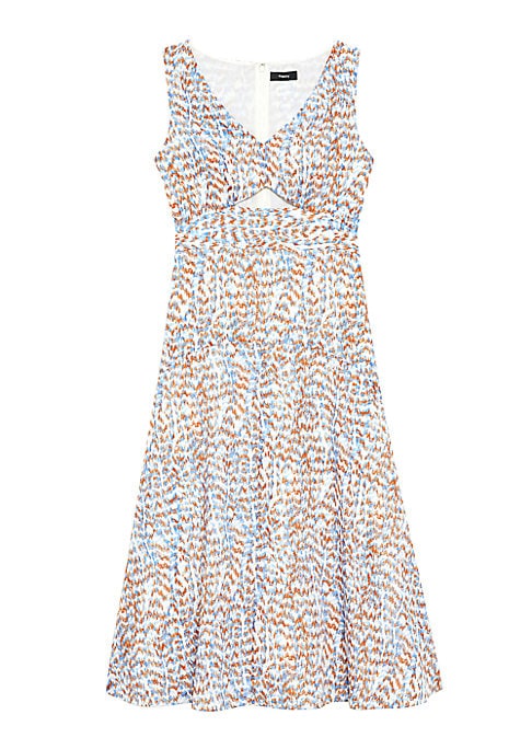 Chic Cut-Out Midi Dress