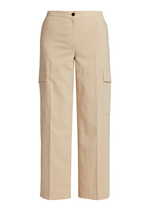 Wide-Leg Utility Trousers