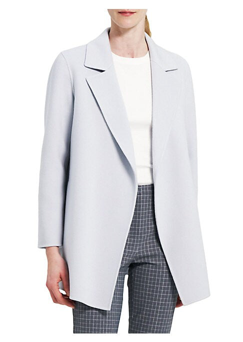 Chic Wool-Cashmere Overcoat