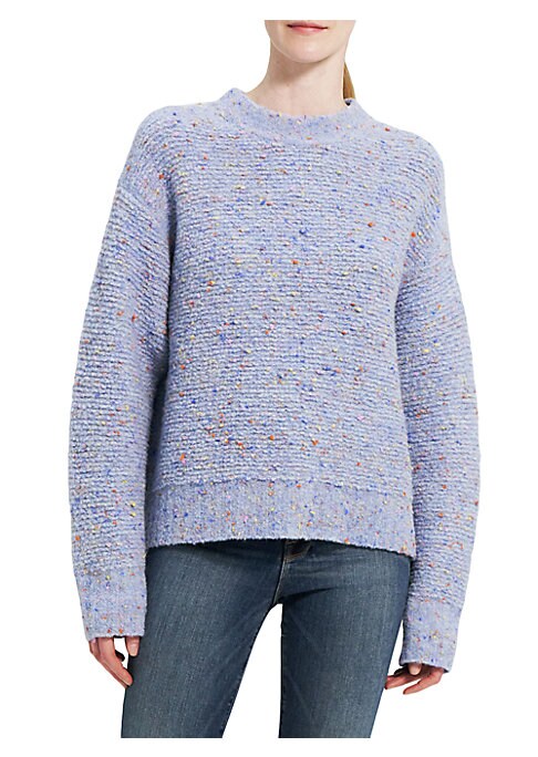 Chic Textured Mockneck Sweater