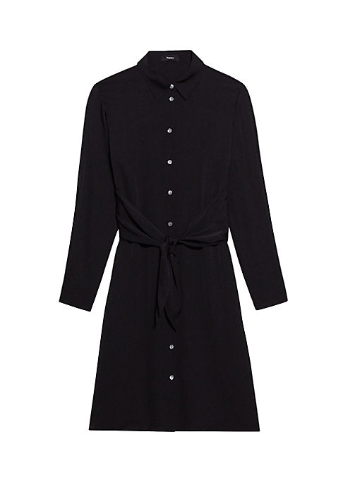 Silk Tie Dress
