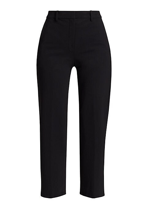 Chic Cropped Tailored Trousers