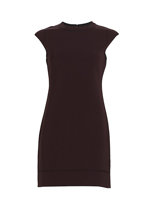 Stitched Elegance Mini Dress