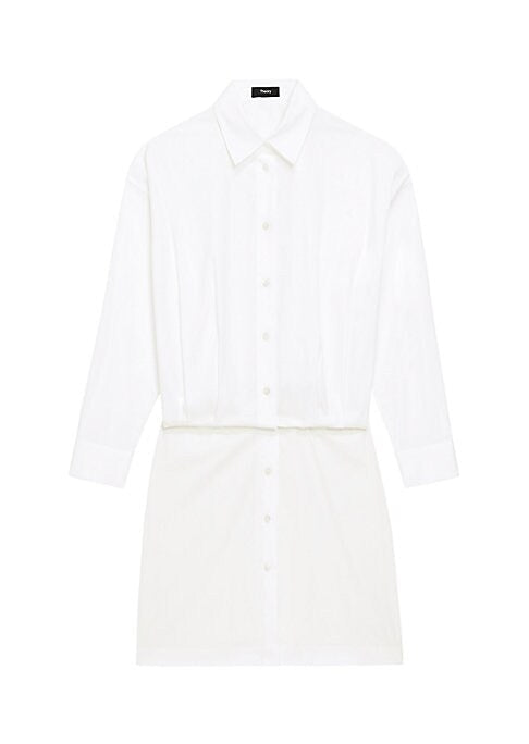 Shirt-Style A-Line Dress