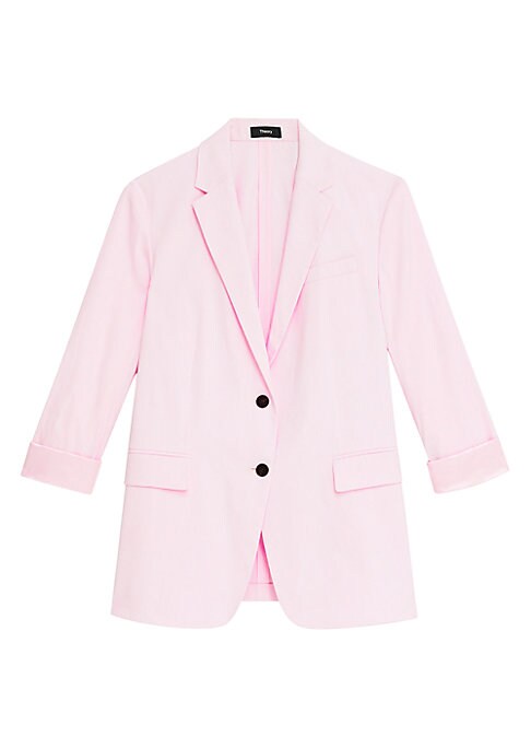 Chic Linen Blazer