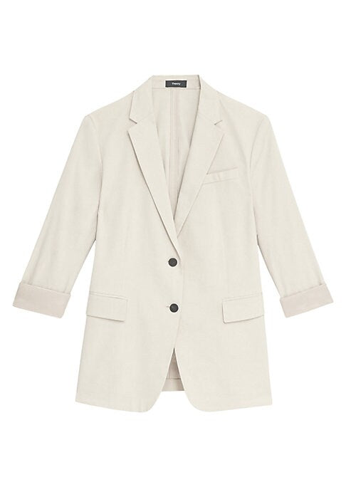 Casual Linen Blazer