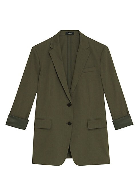 Chic Linen Blazer