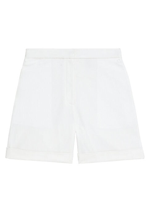 Chic Wide-Leg Cotton Shorts