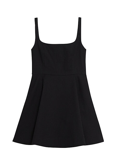 Pleated Flare Dress