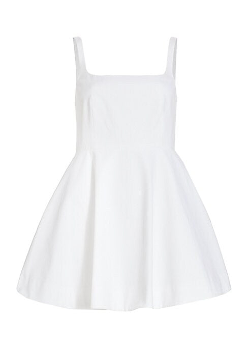 Pleated Flare Dress