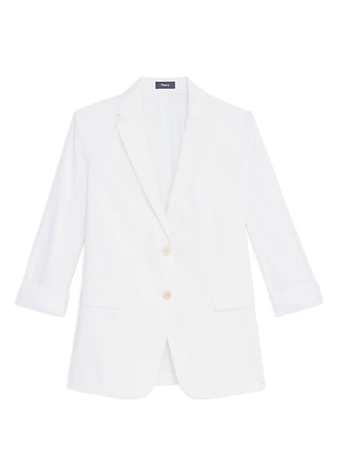 Chic Linen Boyfriend Jacket