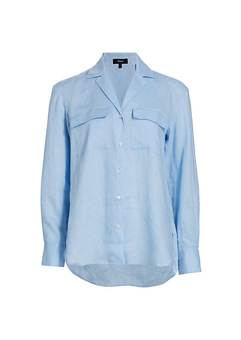 Luxe Linen Utility Top