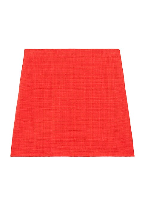 Tweed Chic Mini Skirt