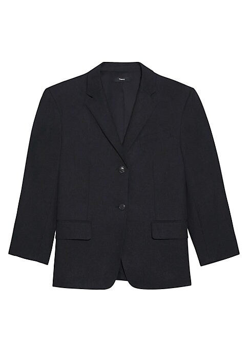 Linen Boxy Jacket