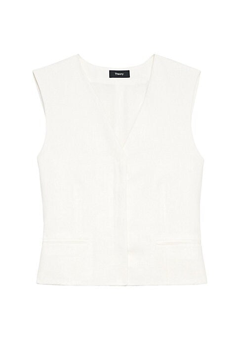 Luxe Linen Hidden Vest