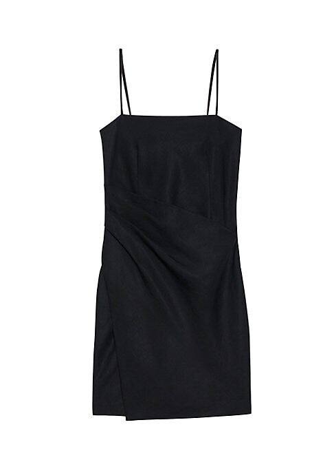Chic Pleat Mini Dress