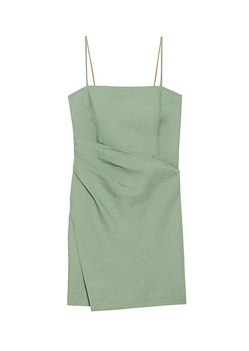 Chic Pleat Minidress