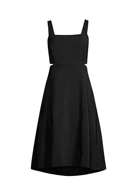 Asymmetric Cut-Out Dress